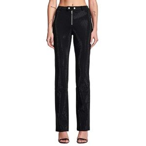 I AM GIA BLACK DIAMANTE SPARKLE MARIAH PANTS - NWT